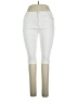 Chaps 100% Cotton Metallic Ivory Jeggings Size 16 (petite) - photo 1