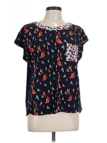 Porridge Short Sleeve Blouse (view 1)