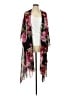 Umgee 100% Polyester Black Kimono Size 1X - photo 1