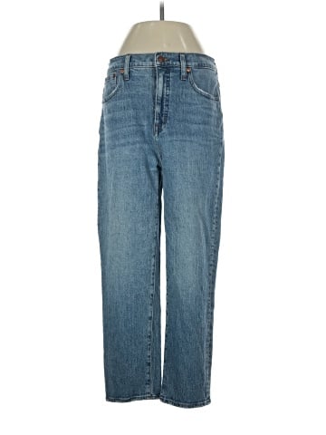 Madewell Classic Straight Jeans in Peralta Wash (view 1)