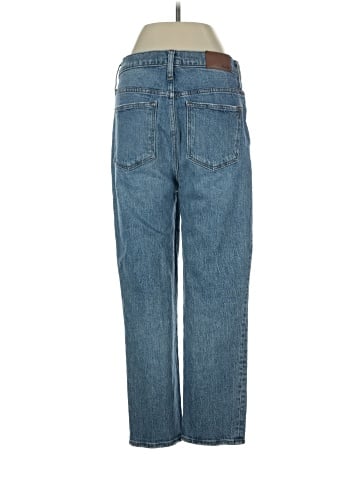 Madewell Classic Straight Jeans in Peralta Wash (view 2)