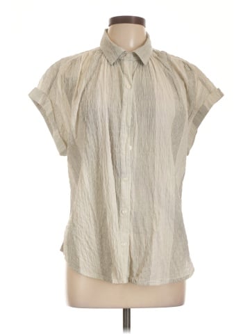a.n.a. A New Approach Short Sleeve Blouse (view 1)