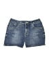Justice Blue Denim Shorts Size 12 - photo 1