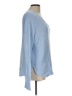 Pura Cashmere Blue Pullover Sweater Size L - photo 4