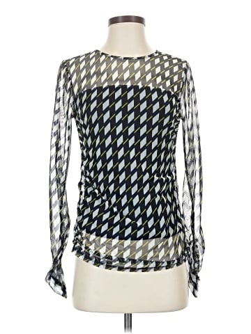 DKNY Long Sleeve Blouse (view 1)