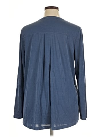 J.Jill Long Sleeve Henley (view 2)