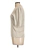 Vince. Stripes Ivory Short Sleeve Turtleneck Size L - photo 5