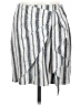 Intermix Stripes Gray Casual Skirt Size S - photo 1