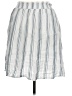 Universal Thread 100% Cotton Stripes White Casual Skirt Size 1X - photo 2