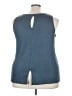 Halogen Blue Sleeveless T-Shirt Size 3X - photo 2