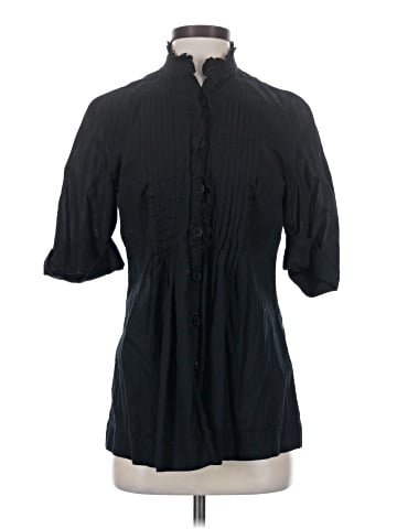 MICHAEL Michael Kors 3/4 Sleeve Button-Down Shirt (view 1)