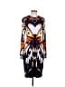 Givenchy Graphic Orange Cocktail Dress Size EU (FR) 42 / US 10 - photo 1
