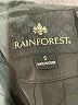 Rainforest 100% Polyester Black Raincoat Size S - photo 6
