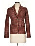 J.Crew Factory Store Plaid Red Blazer Size 0 - photo 1