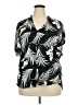 Grace Black Short Sleeve Polo Size 3X - photo 1