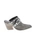 Gianni Bini 100% Leather Gray Mule/Clog Size 6 - photo 1