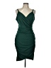 Grace Karin Solid Green Cocktail Dress Size L - photo 1