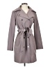 Calvin Klein Gray Trenchcoat Size 2 - photo 1