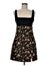 Unbranded Floral Black Cocktail Dress Size M (estimated) - photo 1