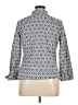 Talbots Print Blue 3/4 Sleeve Button-Down Shirt Size 16 - photo 2