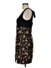 Unbranded Floral Black Cocktail Dress Size M (estimated) - photo 5