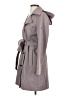 Calvin Klein Gray Trenchcoat Size 2 - photo 5