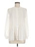1.State 100% Polyester Ivory Long Sleeve T-Shirt Size M - photo 1
