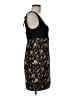 Unbranded Floral Black Cocktail Dress Size M (estimated) - photo 4