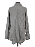 XCVI 100% Tencel Solid Gray Jacket Size S - photo 2