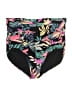 Unbranded Tropical Black Swimsuit Bottoms Size XXL (estimated) - photo 1