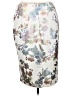 ECI Print Ivory Casual Skirt Size XL - photo 2