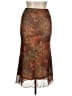 Romwe Floral Brown Casual Skirt Size XL - photo 1