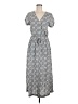 Splendid 100% Viscose Gray Casual Dress Size M - photo 1