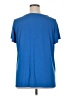 Susan Graver Blue Short Sleeve Top Size XL (petite) - photo 2