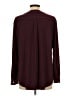 Cato Burgundy Long Sleeve Blouse Size L - photo 2