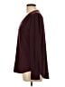 Cato Burgundy Long Sleeve Blouse Size L - photo 5