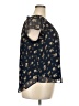 LC Lauren Conrad 100% Polyester Blue Short Sleeve Blouse Size XXL - photo 4