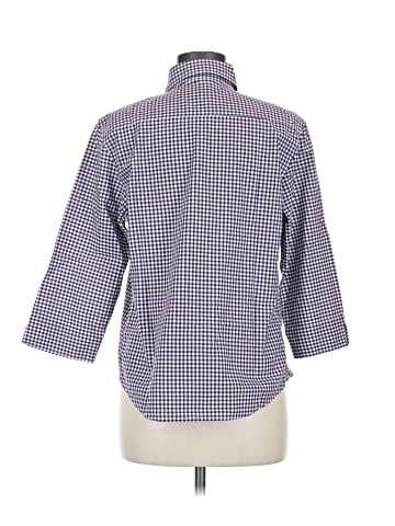 Faconnable 3/4 Sleeve Button-Down Shirt (view 2)