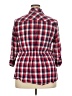 Torrid 100% Cotton Plaid Red 3/4 Sleeve Button-Down Shirt Size 2X Plus (2) - photo 2