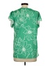 Haptics Green Short Sleeve Blouse Size L - photo 2