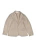 Zara 100% Polyester Solid Tan Blazer Size 7 - photo 1