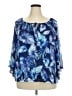 Harper Blue 3/4 Sleeve T-Shirt Size 3X - photo 1