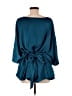 Ruti Teal Blue 3/4 Sleeve Blouse Size M/L - photo 2