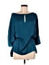 Ruti Teal Blue 3/4 Sleeve Blouse Size M/L - photo 1