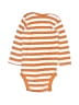 Gerber 100% Cotton Stripes Orange Long Sleeve Onesie Size 3-6 mo - photo 2