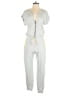 n:Philanthropy Color Block Gray Jumpsuit Size Med - photo 1