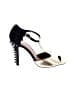 Beau Ashe Gold Heels Size 8 1/2 - photo 1
