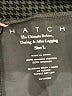 Hatch Houndstooth Black Active Pants Size L - photo 6