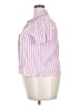 Universal Thread Stripes Pink Short Sleeve Blouse Size XXL - photo 5