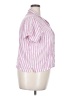 Universal Thread Stripes Pink Short Sleeve Blouse Size XXL - photo 4